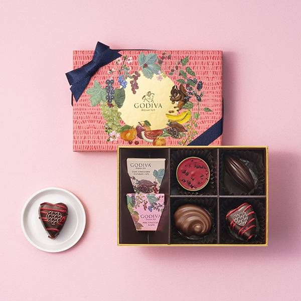 ゴディバ フルーツバスケット アソートメント6粒入