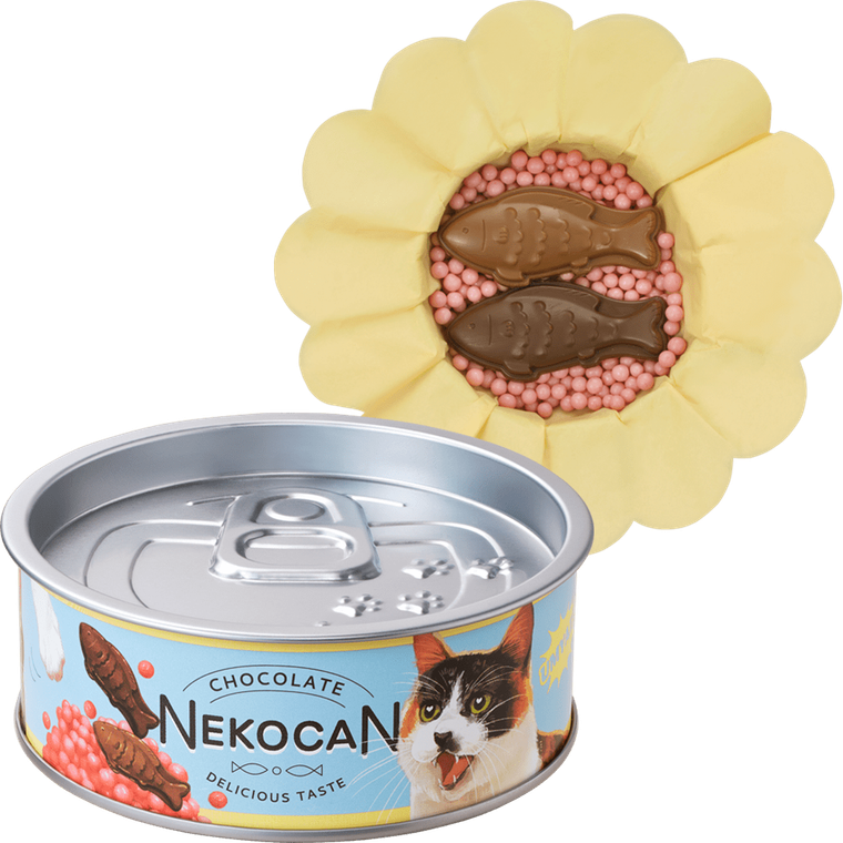 猫缶チョコレートのイメージ