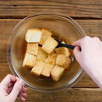 【作り方】レンジで作る厚揚げの煮物