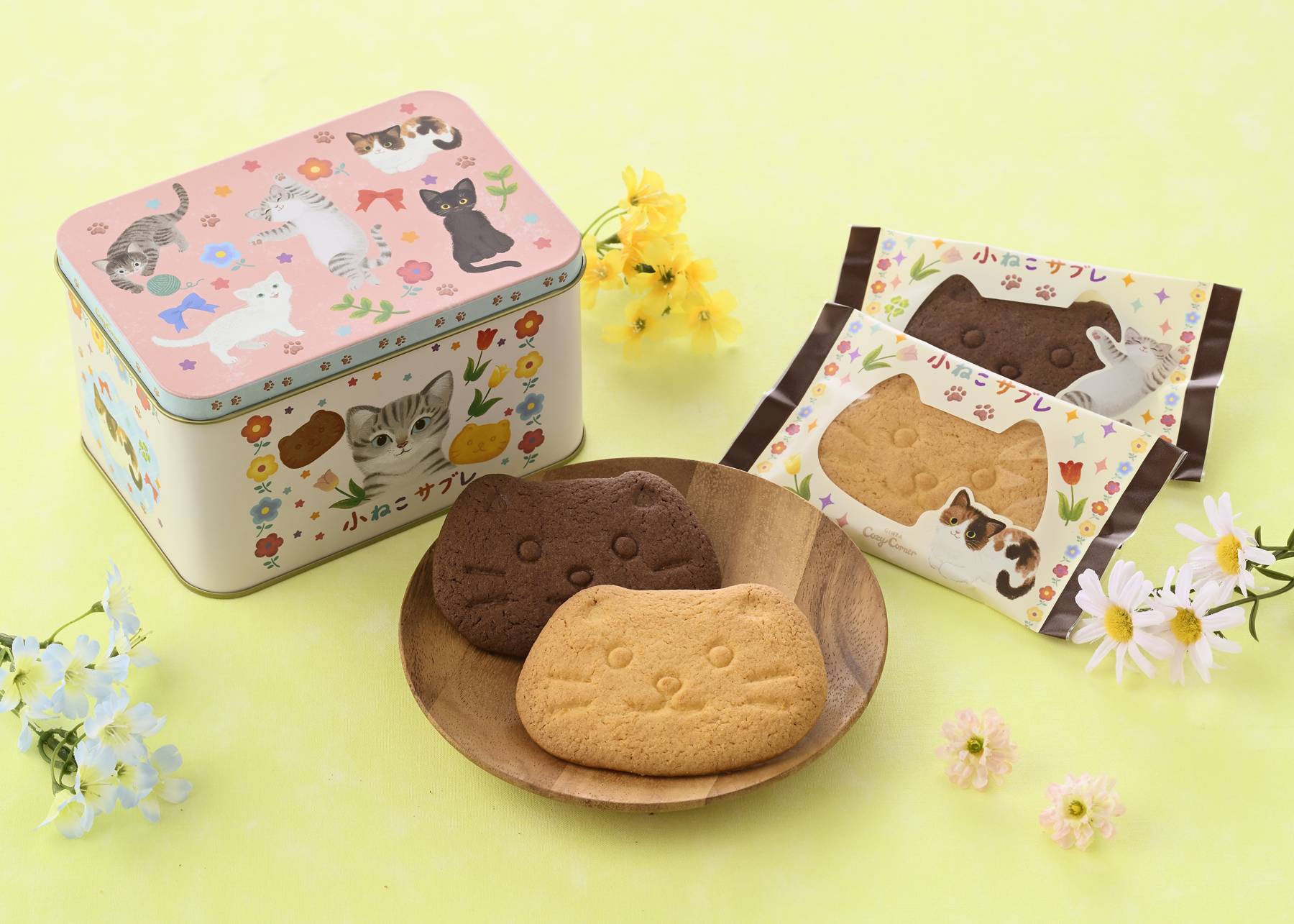銀座コージーコーナーの猫スイーツ全2種！ギフトにおすすめな猫の