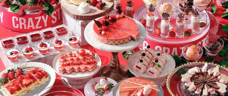 インターコンチネンタル東京ベイクレイジーストロベリースイーツブッフェのイメージ