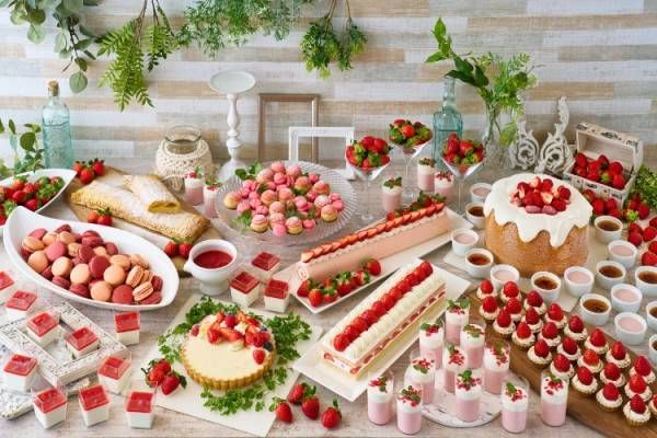 ホテルグランヴィア京都苺づくしのスイーツバイキングのイメージ