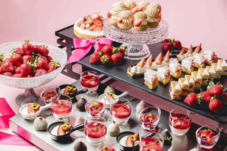 フォションホテル京都ランチあまおうデザートビュッフェのイメージ