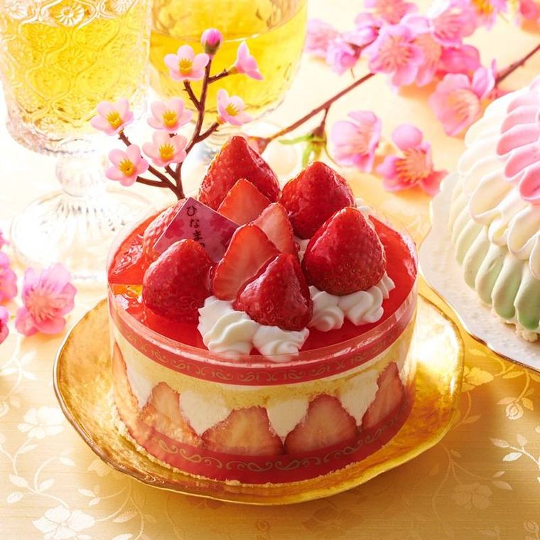 ひなかざり プレミアム苺フレジェ12cmのイメージ