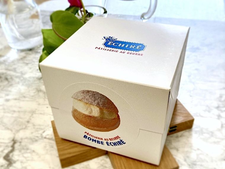 エシレ西武池袋のボンブ・エシレの1個入りボックス