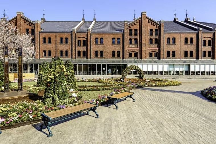 赤レンガ倉庫の風景