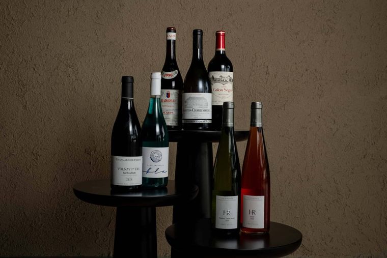 数本のワイン
