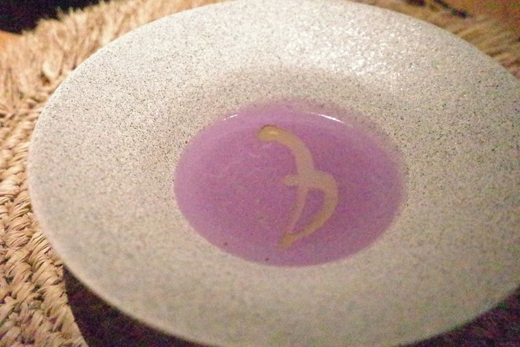 紫芋のスープ