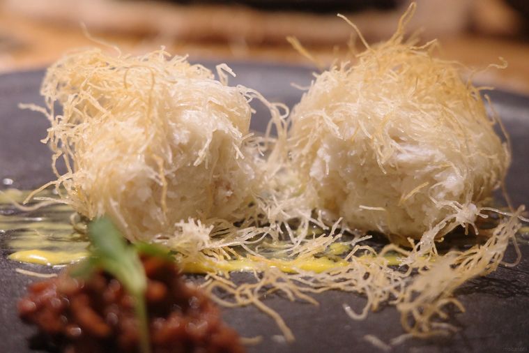 カダイフ揚げの中身