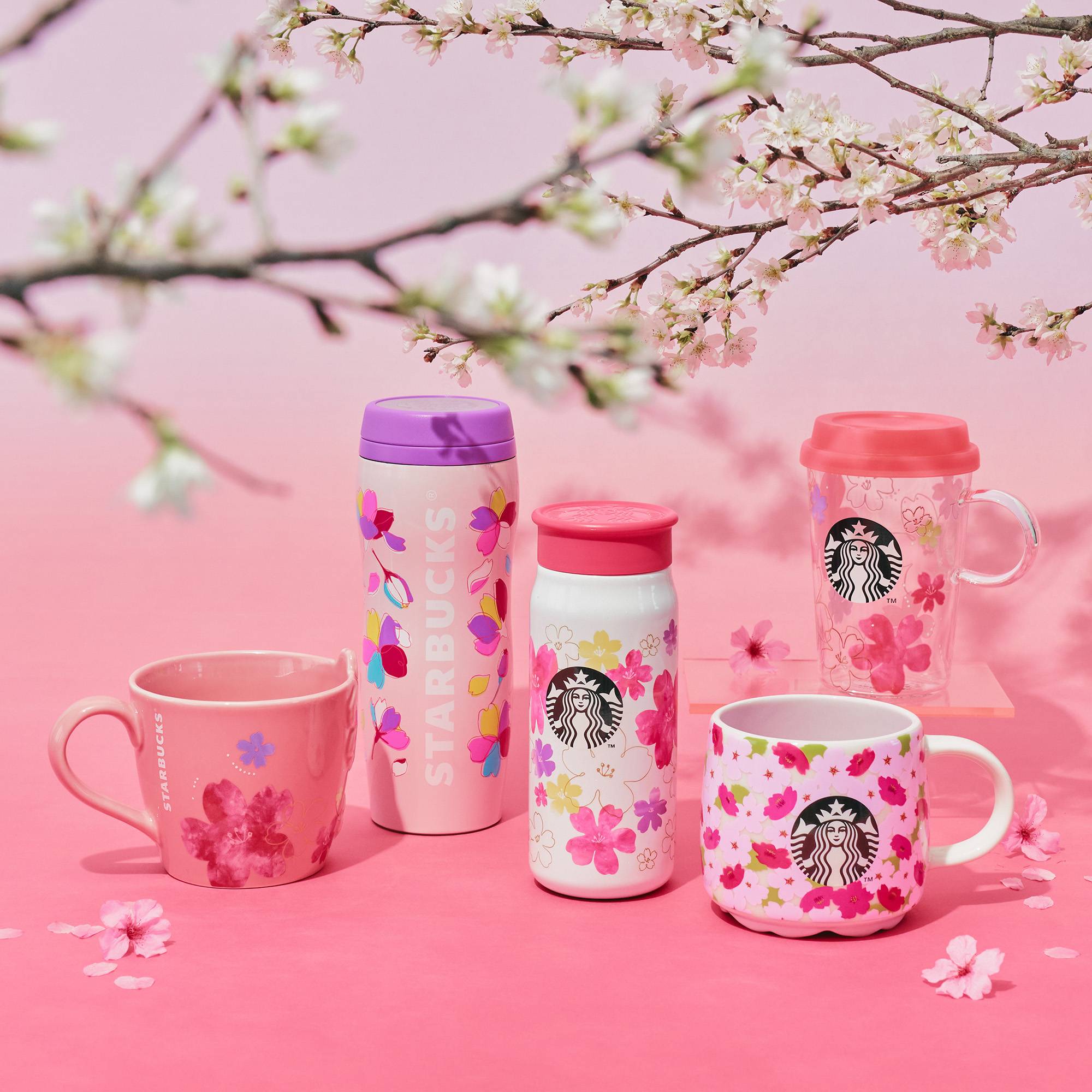 コンプリートセミコンプリートStarbucks スターバックス リユーザブルカップ６種 とキャップ１０種