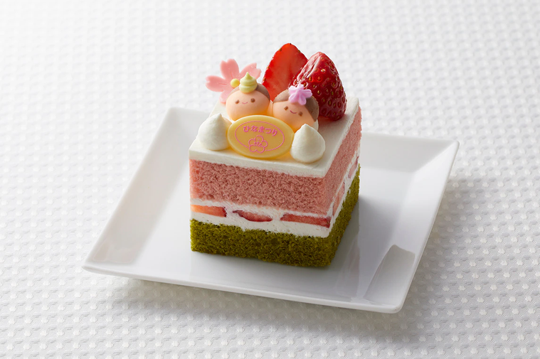 ひなまつりショートケーキのイメージ