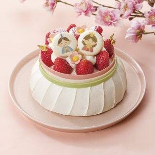 ひなまつりショートケーキのイメージ