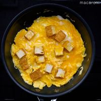 【作り方】厚揚げの卵とじ丼