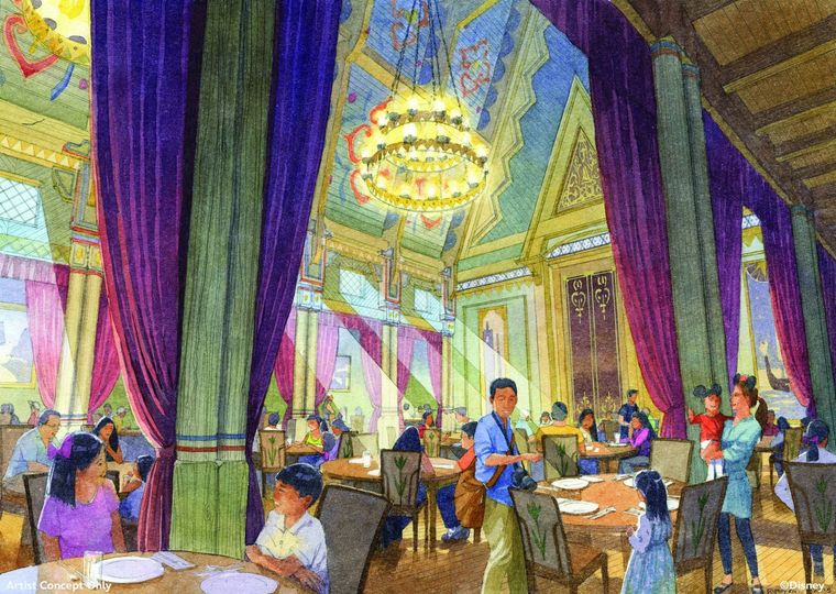 アレンデール・ロイヤルバンケットの内観のイメージ