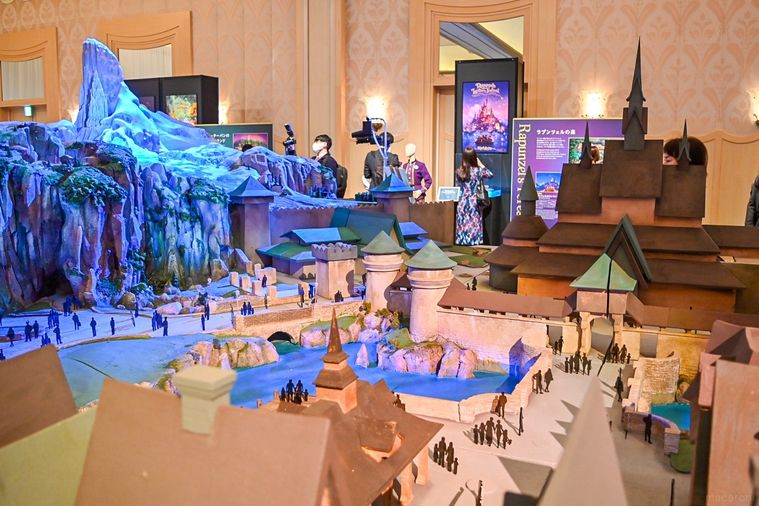 フローズンキングダムの全体の模型