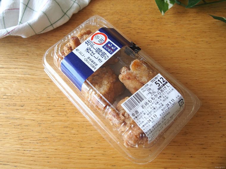 ヤオコー幸唐 若鶏ももからあげのパッケージ