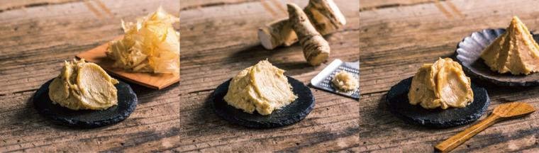 Japanese Tasteシリーズのバター3種類