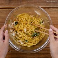 【作り方】ささみのと梅の冷製パスタ