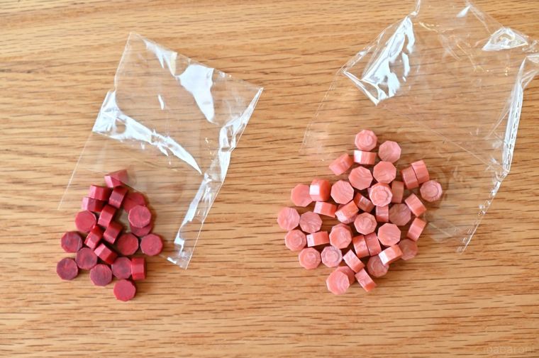 ダイソーとセリアのシーリングワックス