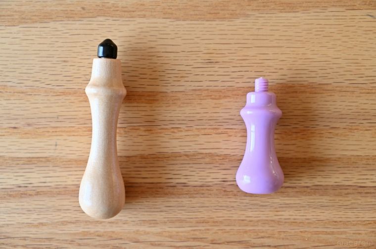 ダイソーとセリアのシーリングスタンプハンドル