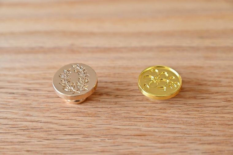 ダイソーとセリアのシーリングスタンプヘッド