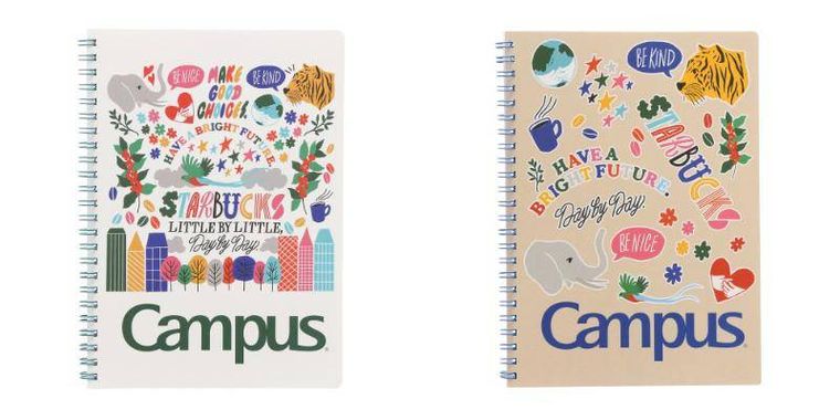 スターバックスキャンパスリングノート