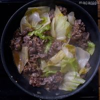 【作り方】牛肉とレタスのオイスター炒め