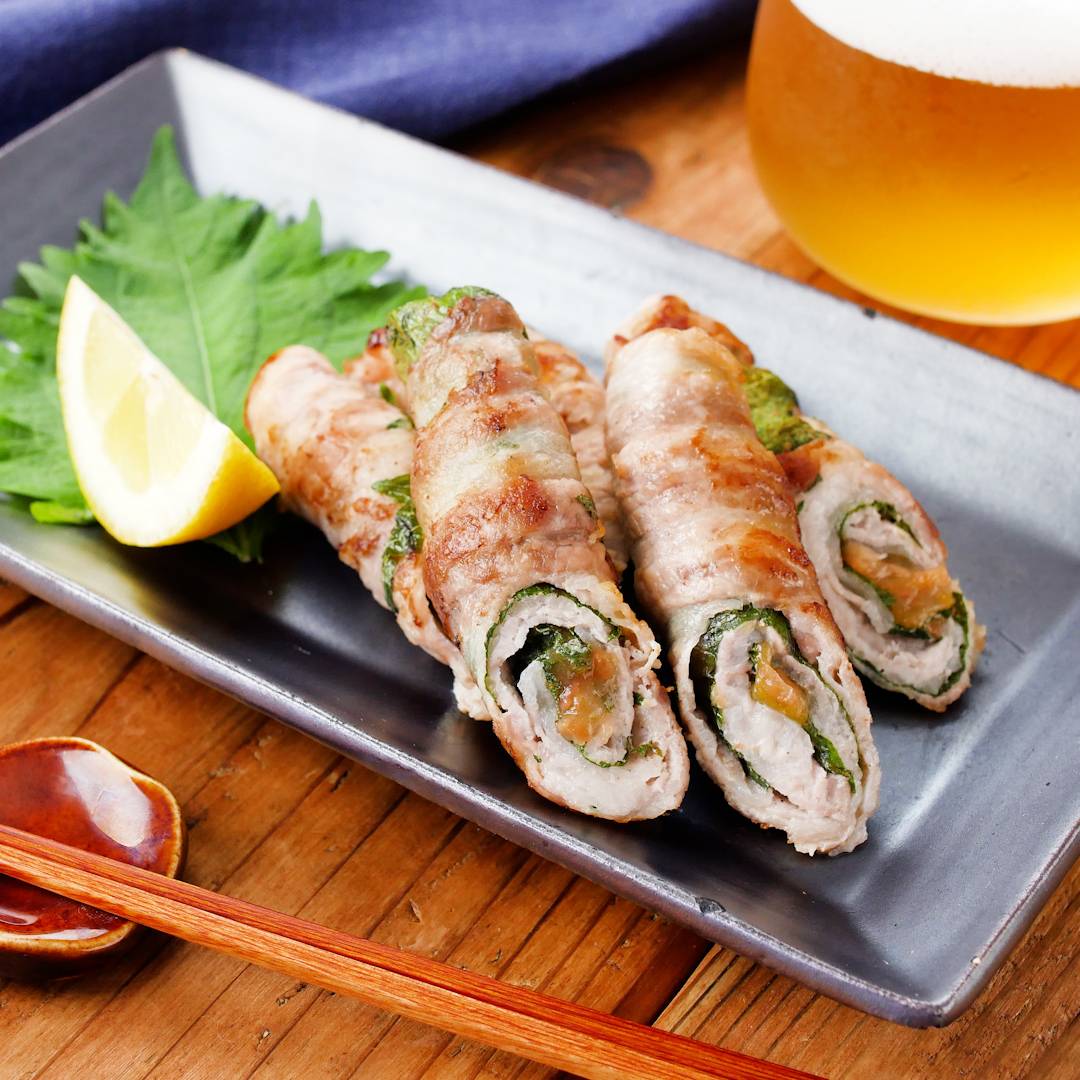 豚 バラ 大葉