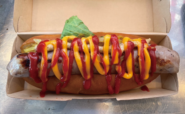 極みフーズ美河ジャンボホットドック