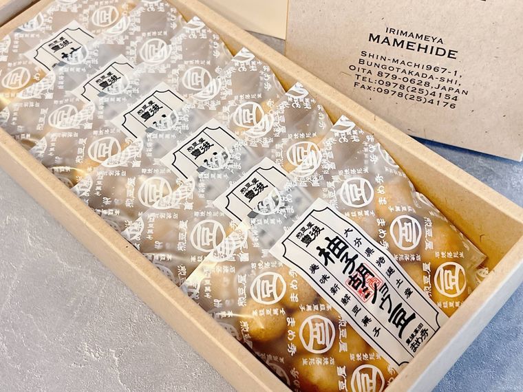 まめ秀豊後柚子コショウ豆