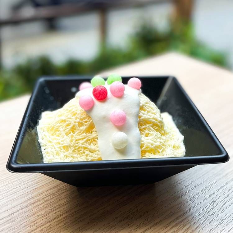 長崎ミルクセーキさらふわかき氷