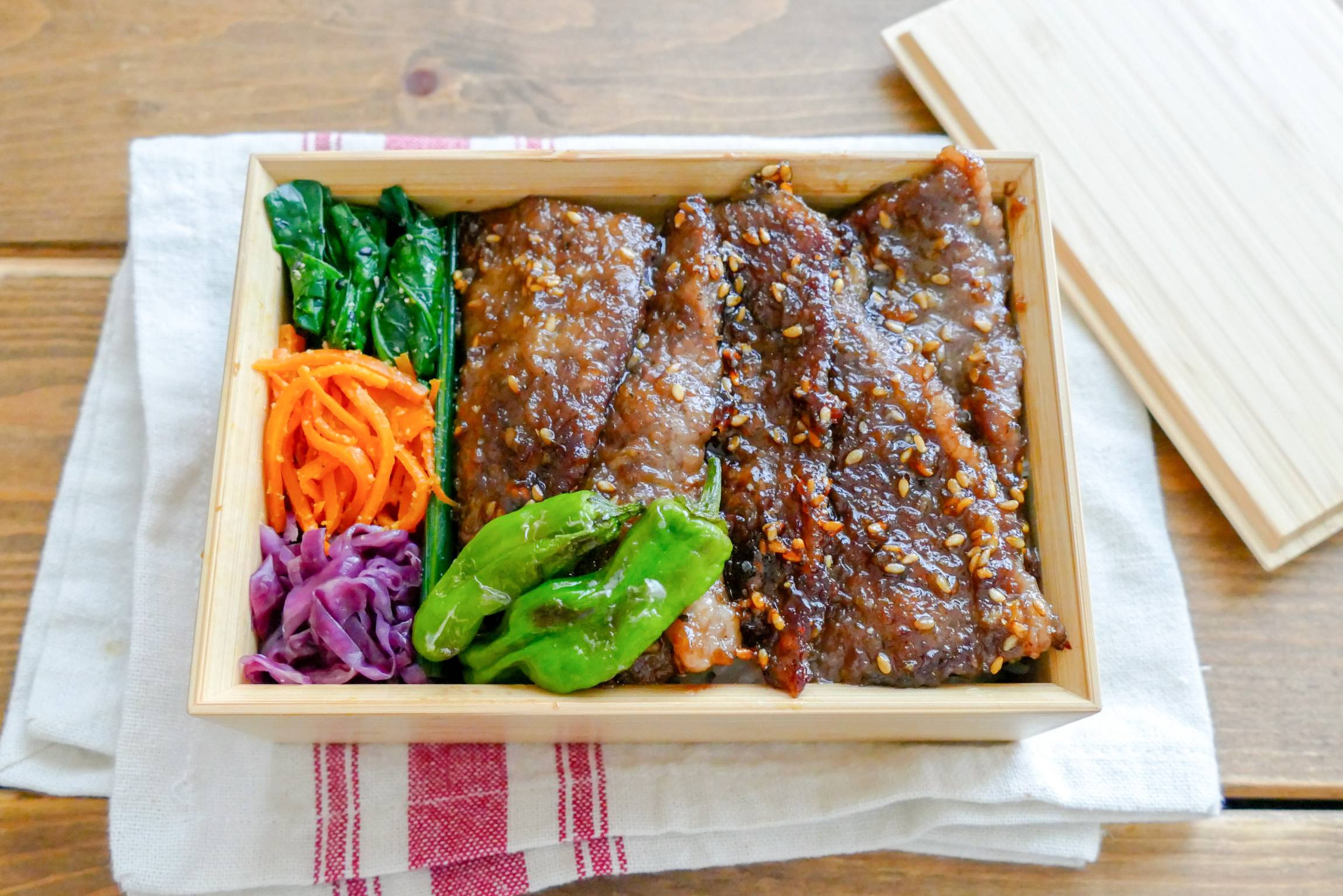 焼肉 弁当 レシピ