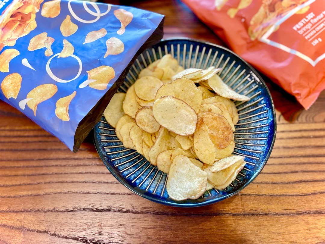 イケアのポテトチップスは素材の旨味がおいしい！変わり種フレーバー