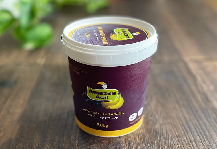 業務スーパーで購入したアサイーバナナブレンド