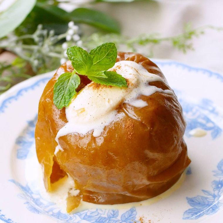 まるごと焼きりんご