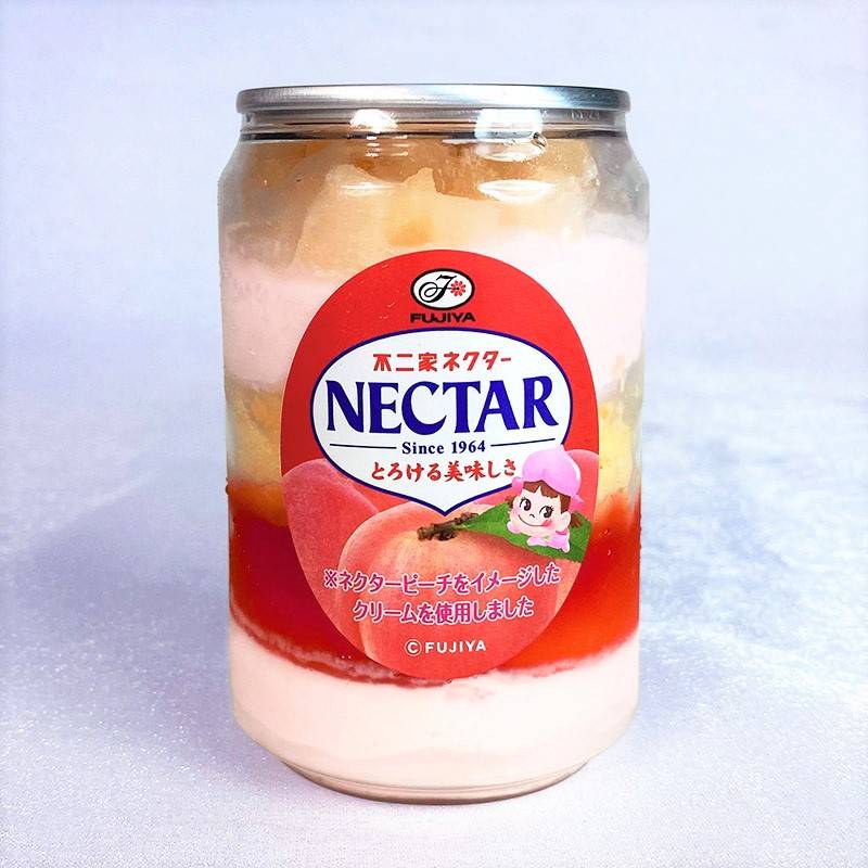 不二家のスイーツ缶「ネクターピーチ」がネット限定新発売！半解凍で