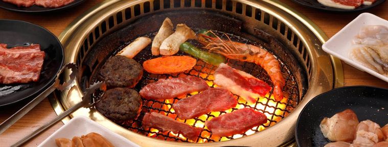 安楽亭の焼肉食べ放題のイメージ