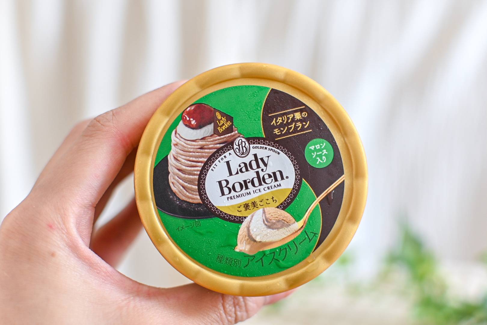 レディボーデン新作「イタリア栗のモンブラン」がご褒美すぎた