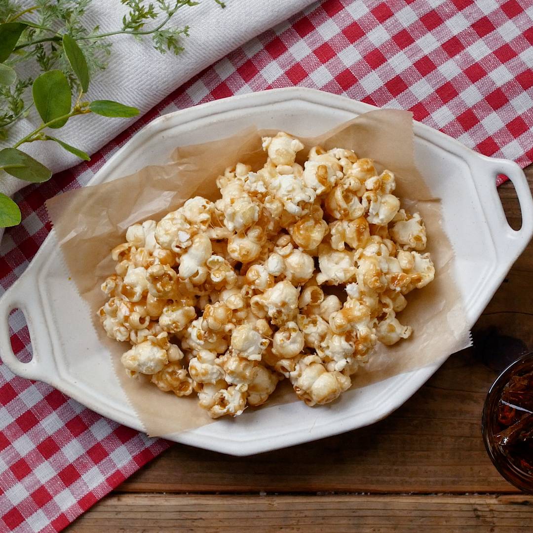 マシュマロキャラメルポップコーン - macaroni