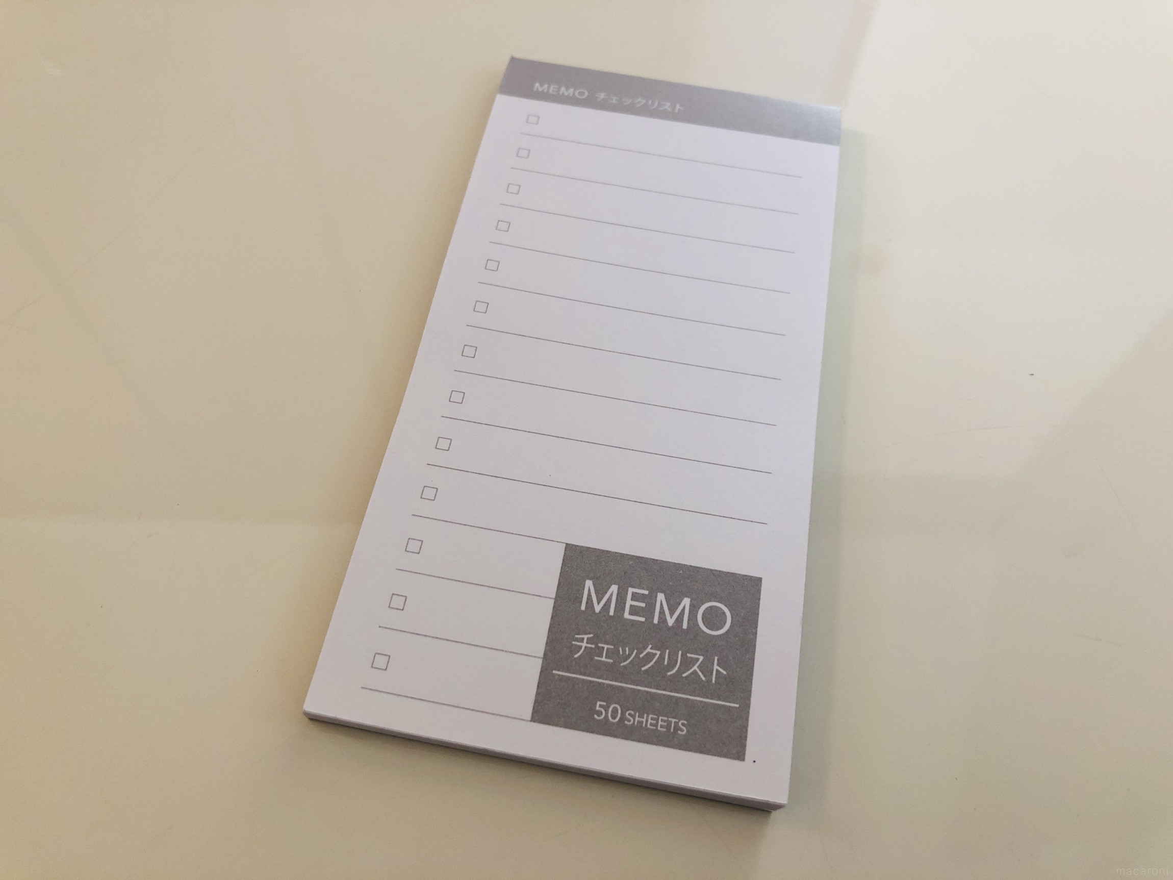 todo リスト メモ 帳 100 均