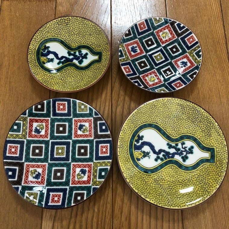 九谷焼窯元 鏑木商舗の皿