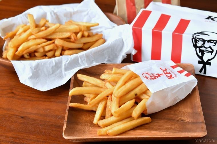 ケンタッキーの箱とポテト