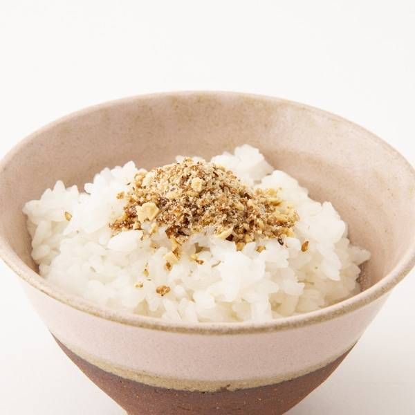 AKOMEYA TOKYO  ごま和え胡麻 スタンドパックをごはんにかけたところ