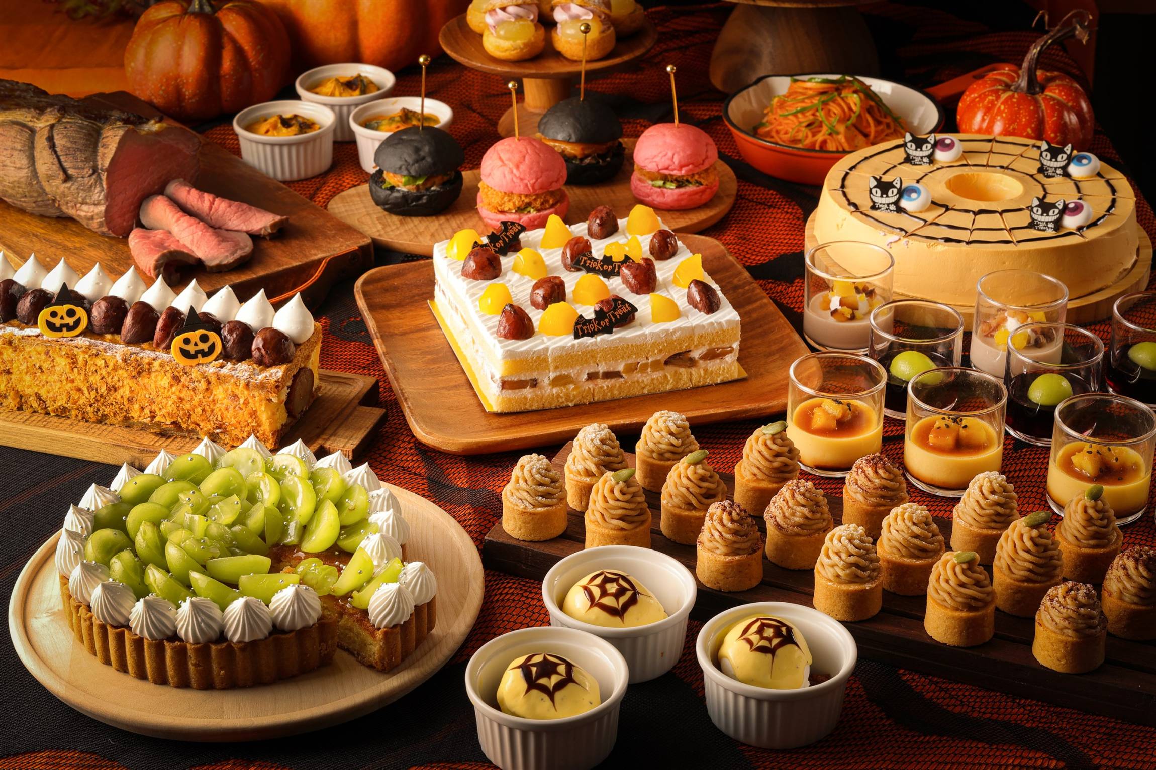 ホテルニューオータニ幕張の2024年ハロウィンビュッフェ！「生搾り