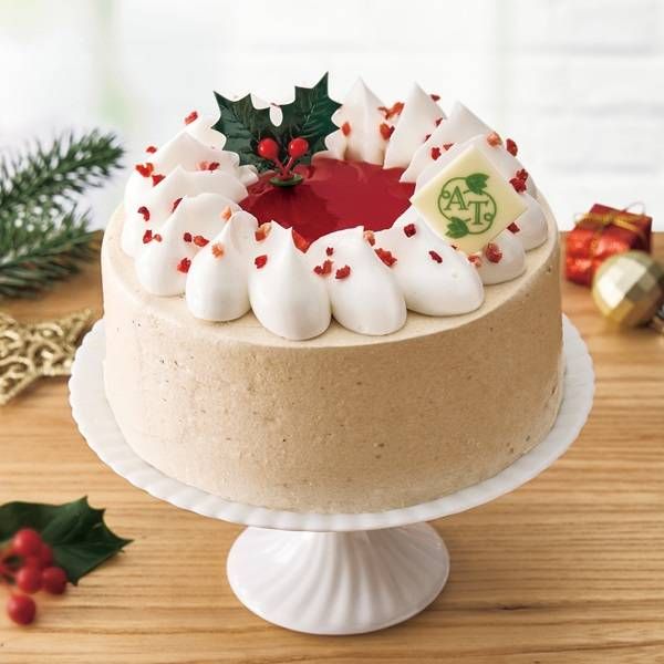 Afternoon Tea 紅茶とベリーのクリスマスケーキ洋梨入りのイメージ