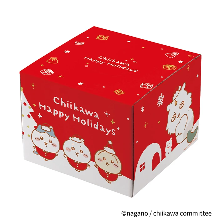 ちいかわ ワクワク雪あそびパーティーの専用BOXイメージ