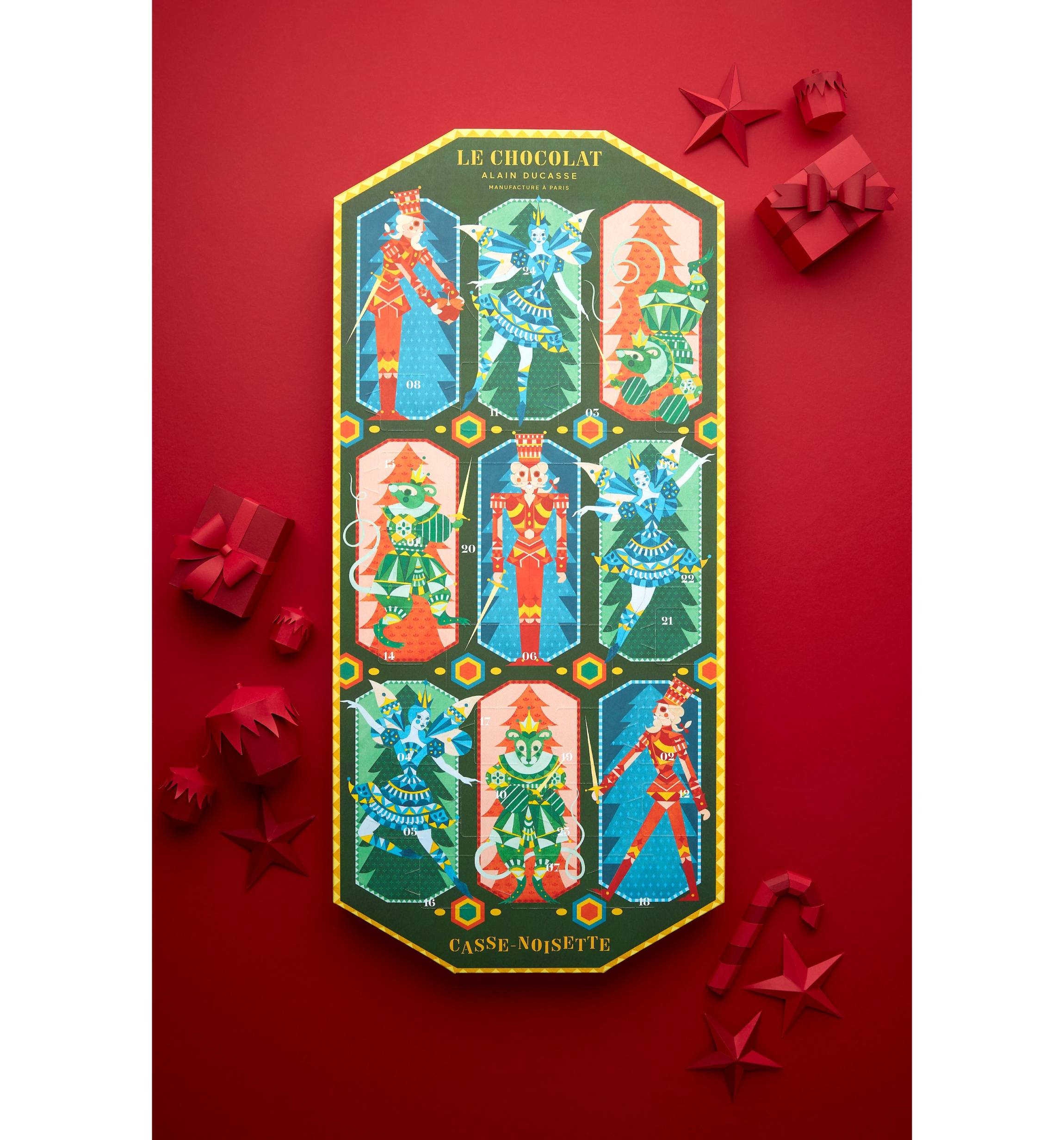 ル・ショコラ・アラン・デュカスの2024年クリスマスコレクション全10種