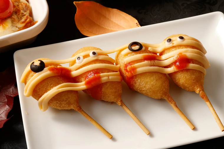 ポートダイニング リコリコの秋の味覚とハロウィーンフェアのメニュー例