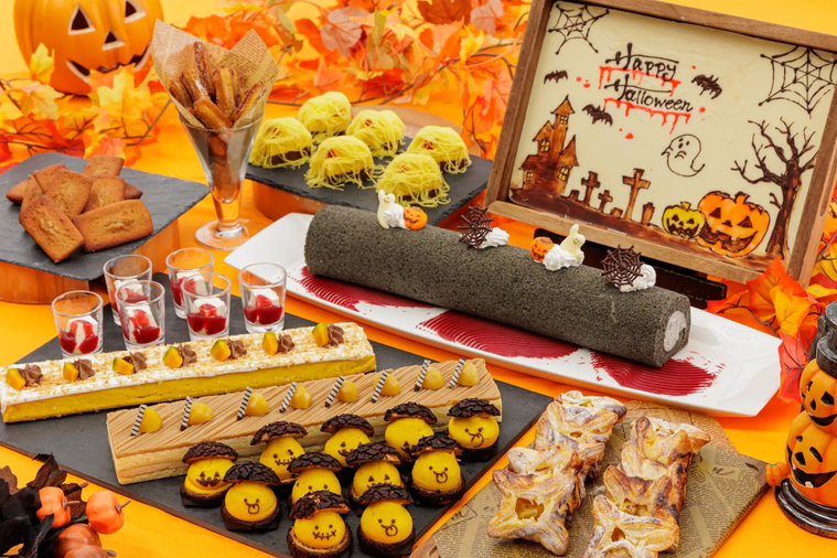 アーカラのハロウィーンブッフェのメニュー例