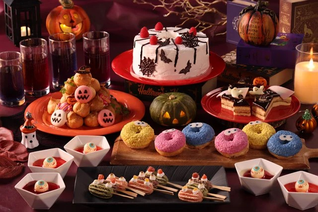 ホテル近鉄ユニバーサル・シティのHAPPY HALLOWEEN PARTYのメニュー例